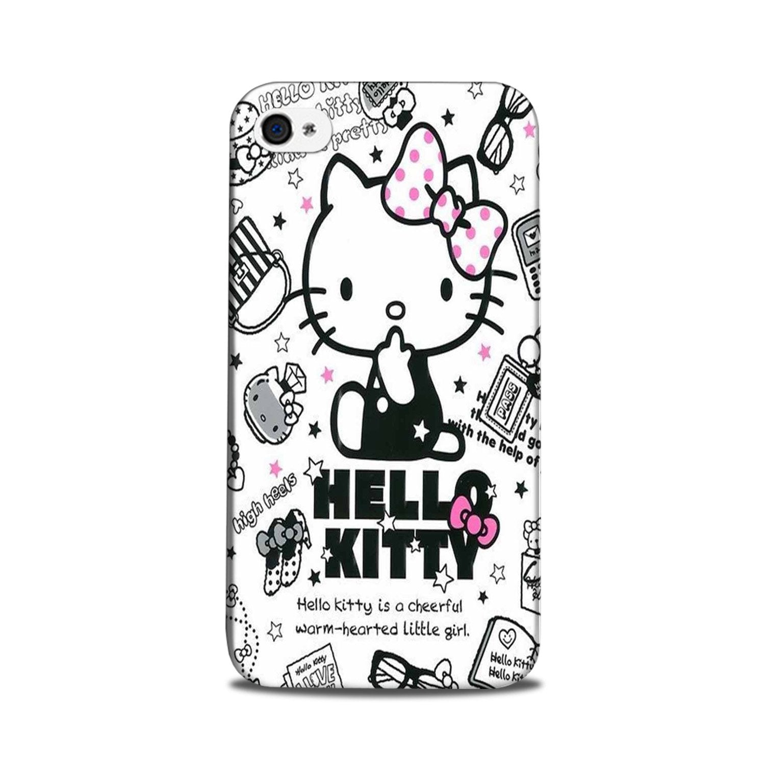 Hello Kitty Mobile Back Case for iPhone 5/ 5s  (Design - 361)