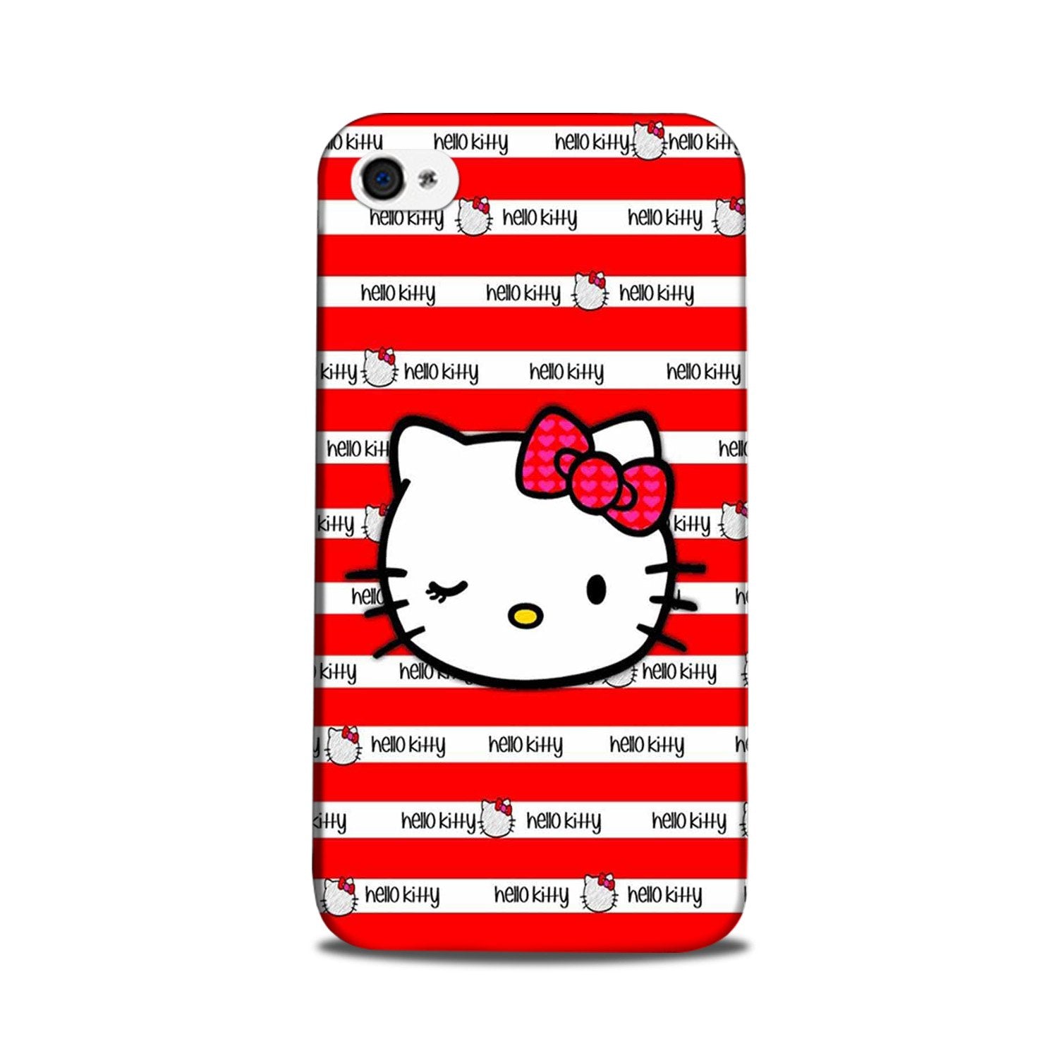 Hello Kitty Mobile Back Case for iPhone 5/ 5s  (Design - 364)