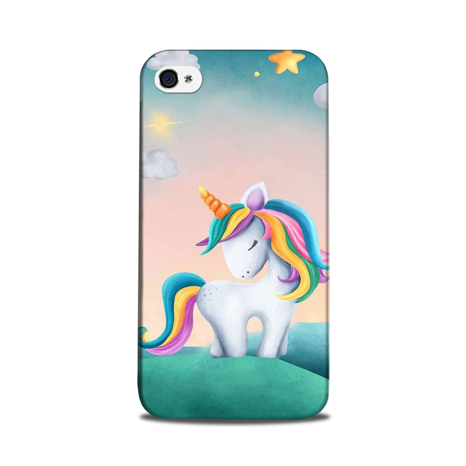 Unicorn Mobile Back Case for iPhone 5/ 5s  (Design - 366)
