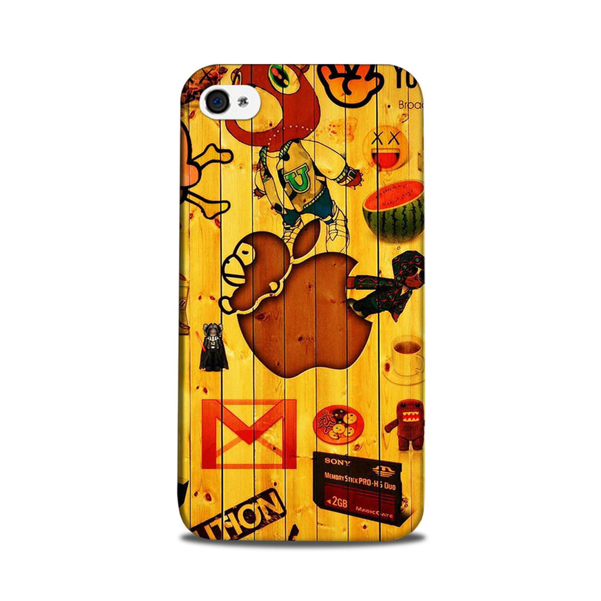 Wooden Texture Mobile Back Case for iPhone 5/ 5s  (Design - 367)