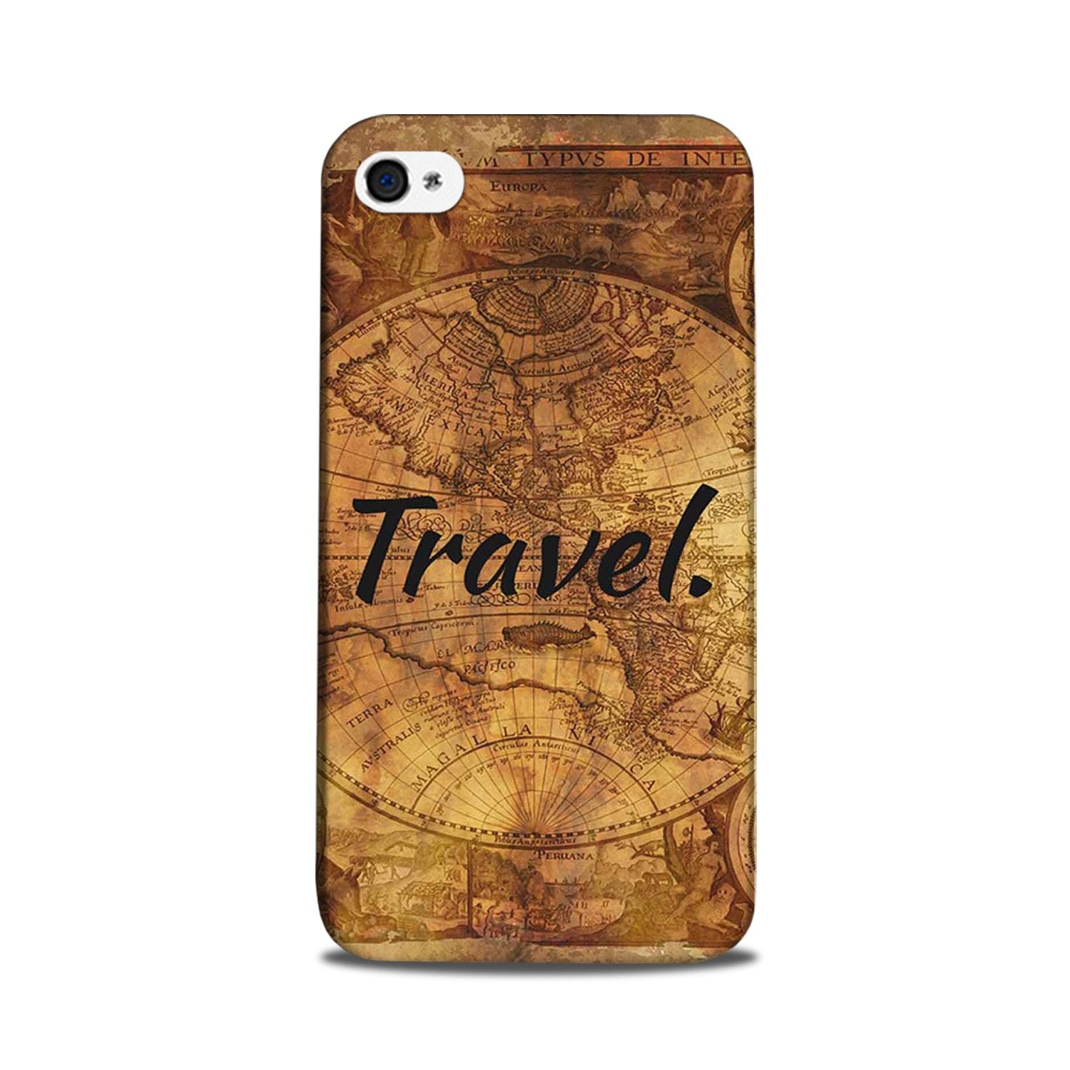Travel Mobile Back Case for iPhone 5/ 5s  (Design - 375)