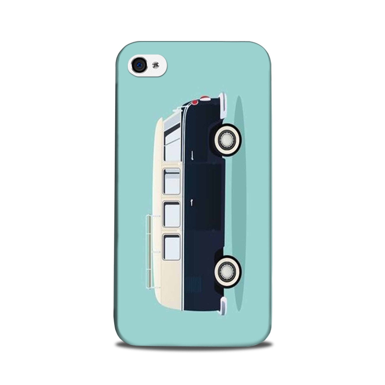 Travel Bus Mobile Back Case for iPhone 5/ 5s  (Design - 379)