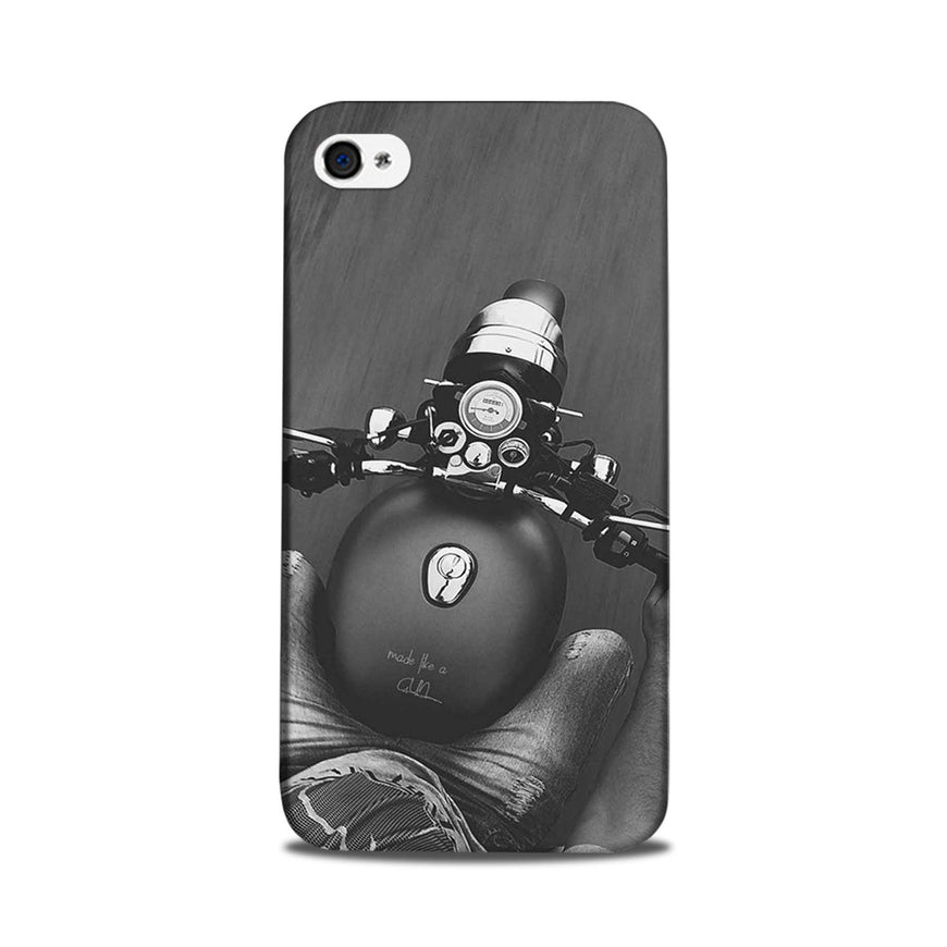 Royal Enfield Mobile Back Case for iPhone 5/ 5s  (Design - 382)