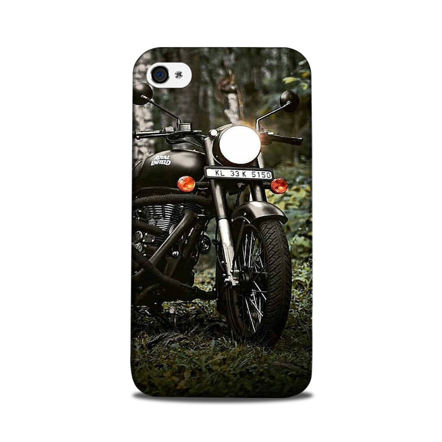 Royal Enfield Mobile Back Case for iPhone 5/ 5s  (Design - 384)