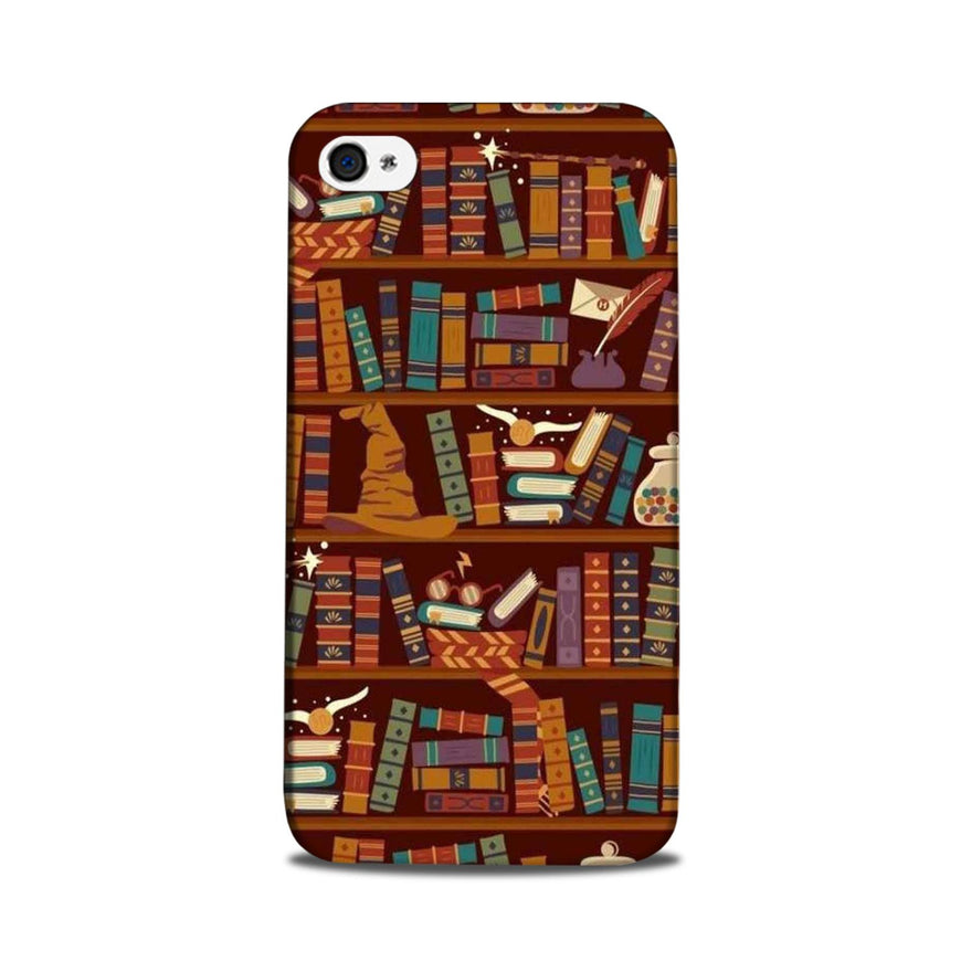 Book Shelf Mobile Back Case for iPhone 5/ 5s  (Design - 390)