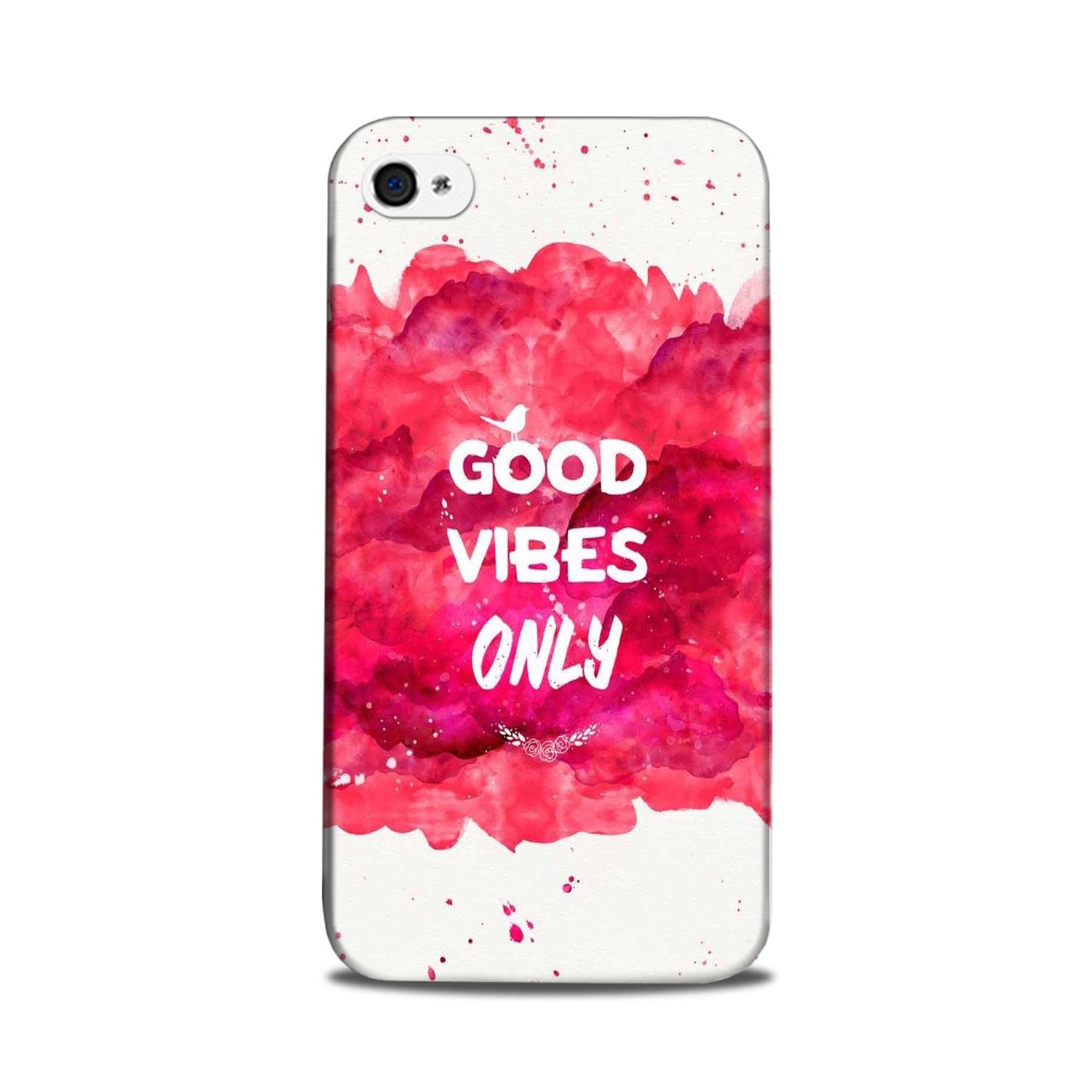 Good Vibes Only Mobile Back Case for iPhone 5/ 5s  (Design - 393)