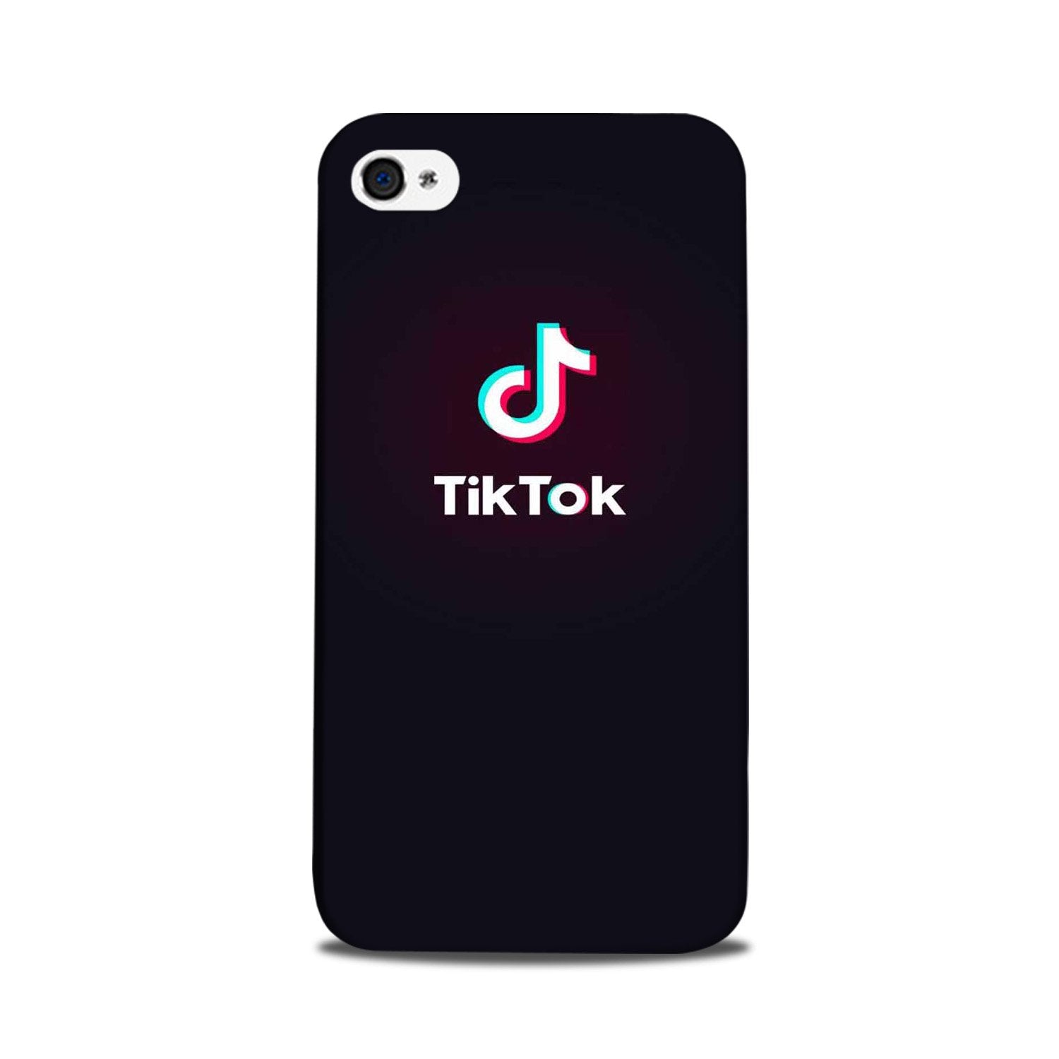 Tiktok Mobile Back Case for iPhone 5/ 5s  (Design - 396)