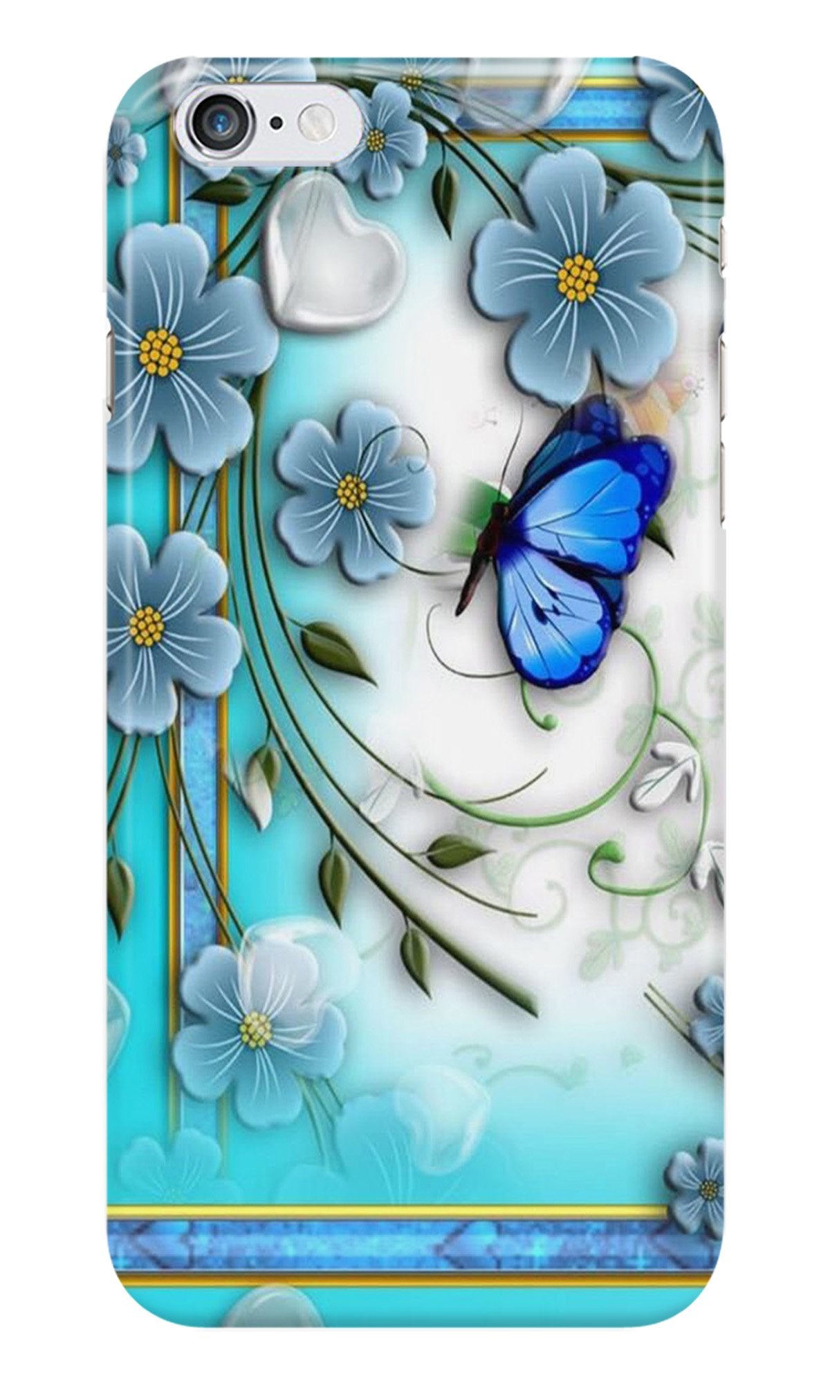 Blue Butterfly Case for iPhone 6/ 6s
