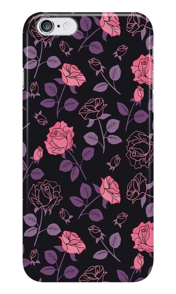 Rose Black Background Case for iPhone 6 Plus/ 6s Plus