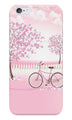 Pink Flowers Cycle Case for iPhone 6/ 6s  (Design - 102)