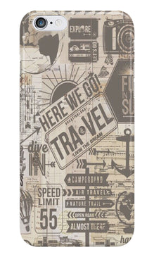 Travel Case for iPhone 6 Plus/ 6s Plus  (Design - 104)