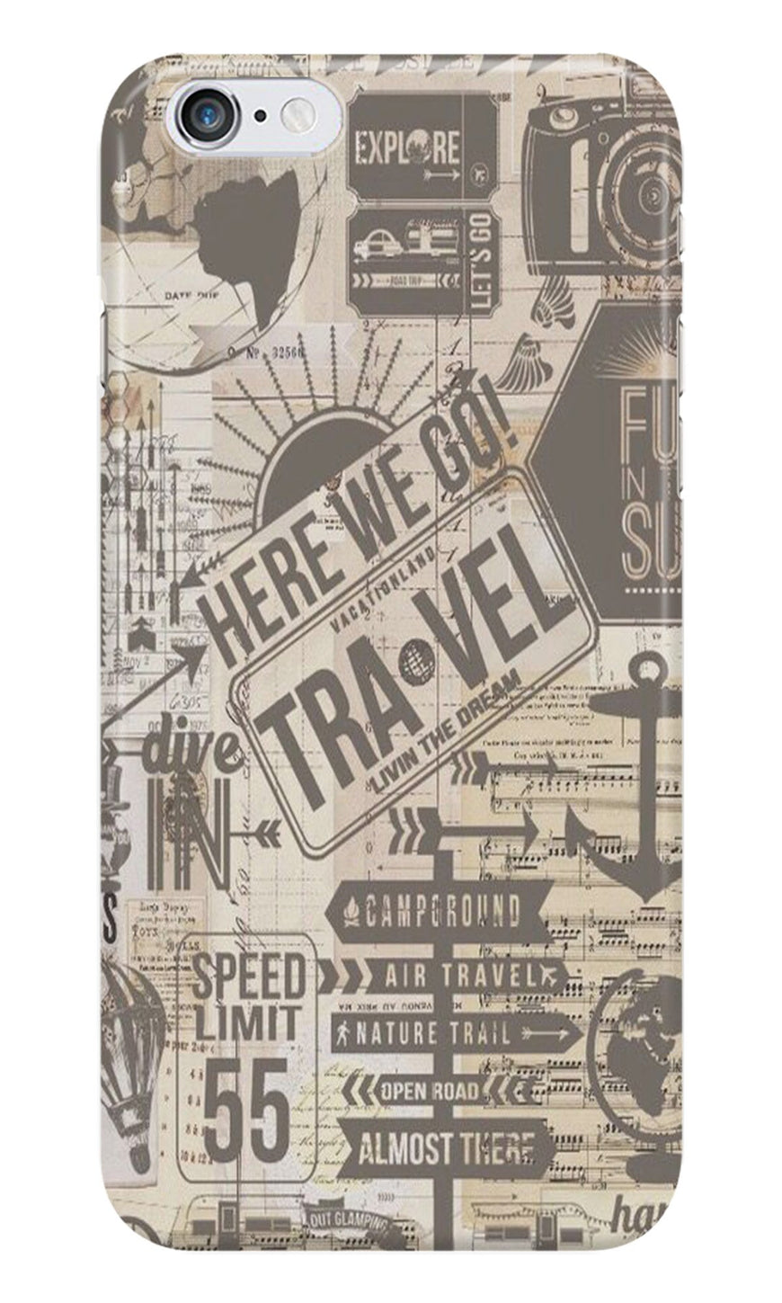 Travel Case for iPhone 6/ 6s  (Design - 104)