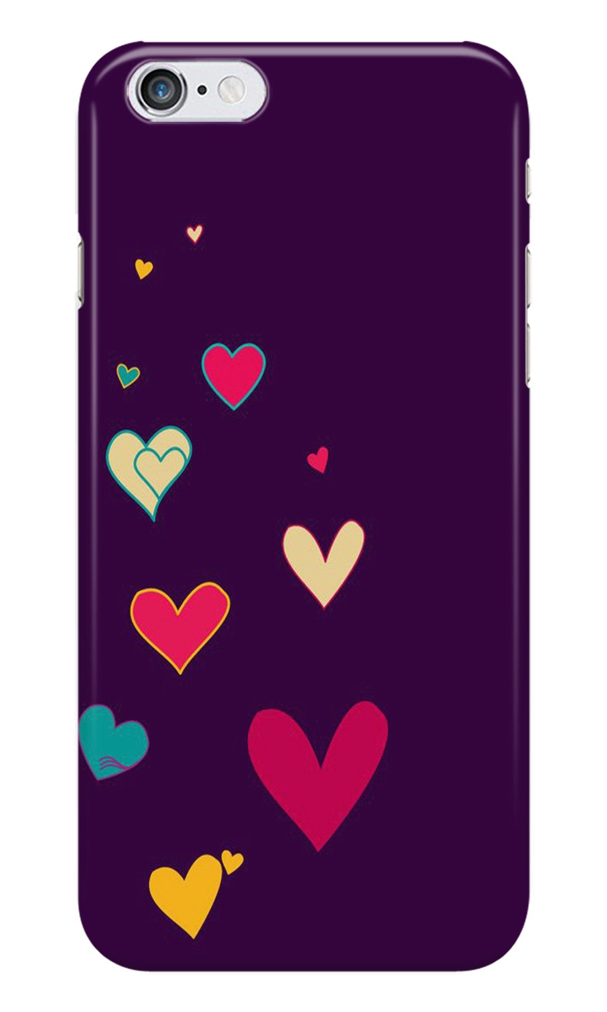 Purple Background Case for iPhone 6 Plus/ 6s Plus(Design - 107)