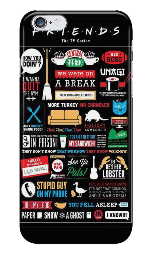 Friends Case for iPhone 6 Plus/ 6s Plus  (Design - 145)