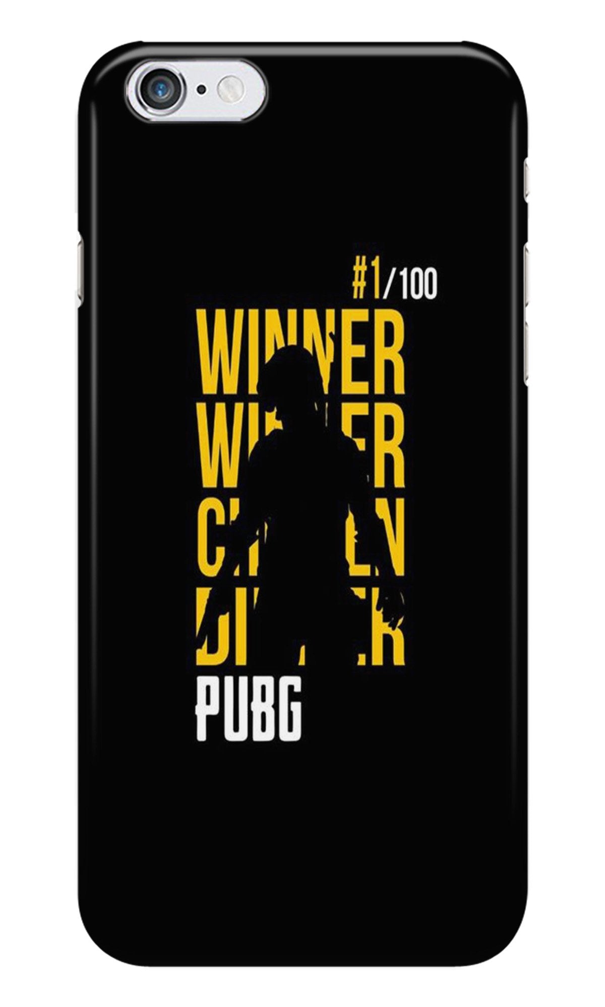 Pubg Winner Winner Case for iPhone 6/ 6s(Design - 177)