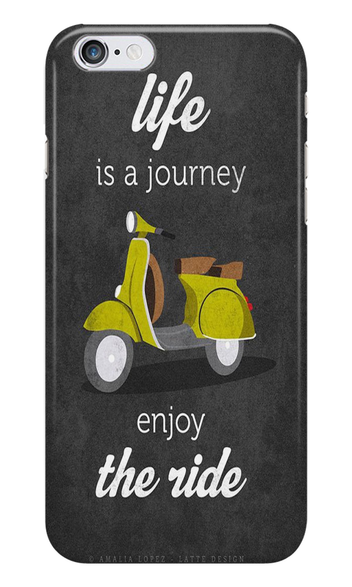 Life is a Journey Case for Iphone 6 Plus/6S Plus (Design No. 261)