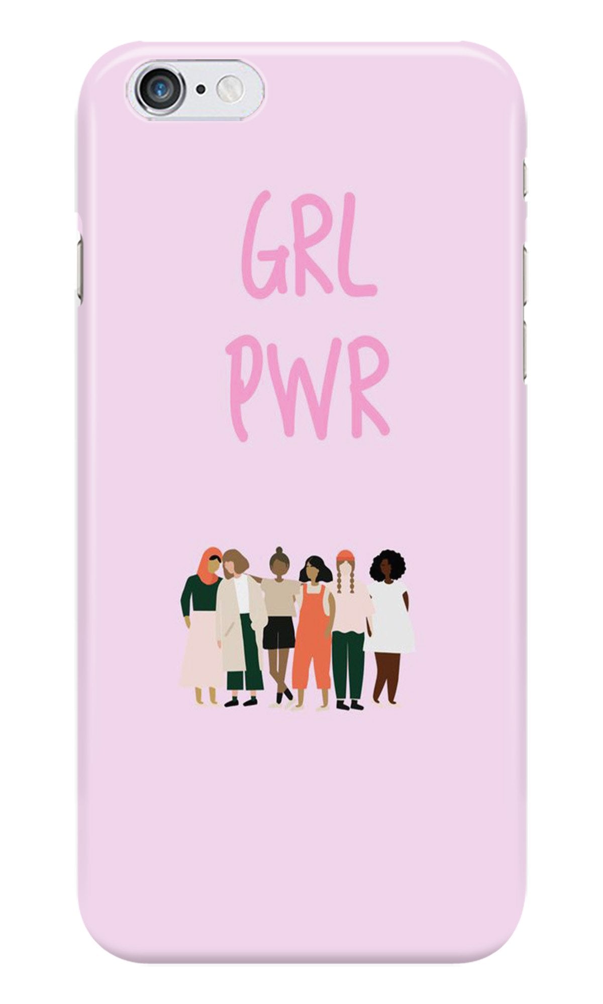Girl Power Case for Iphone 6 Plus/6S Plus (Design No. 267)