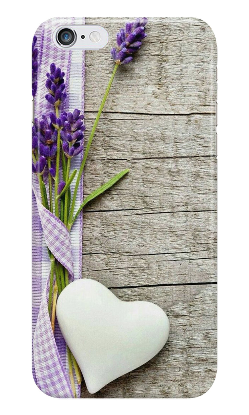 White Heart Case for Iphone 6/6S (Design No. 298)