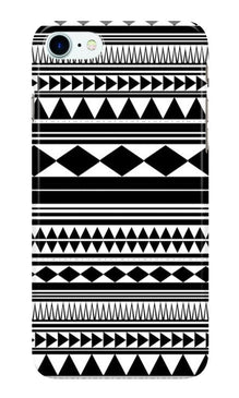 Black white Pattern Case for iPhone 7