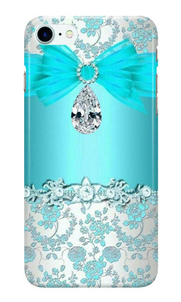 Shinny Blue Background Case for iPhone 7
