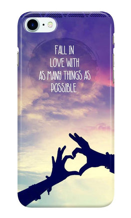 Fall in love Case for iPhone 7