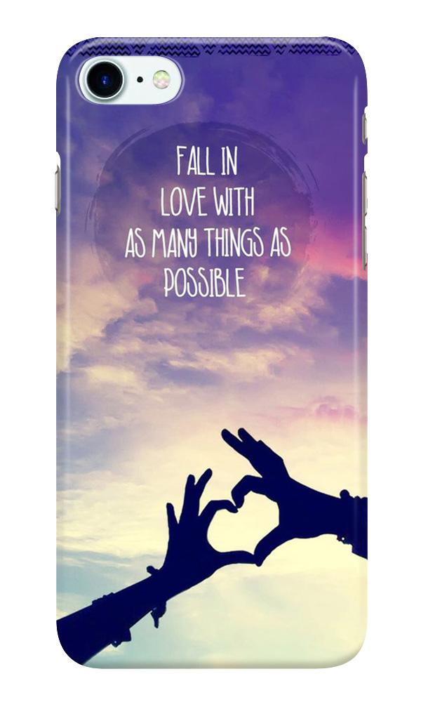Fall in love Case for iPhone 7