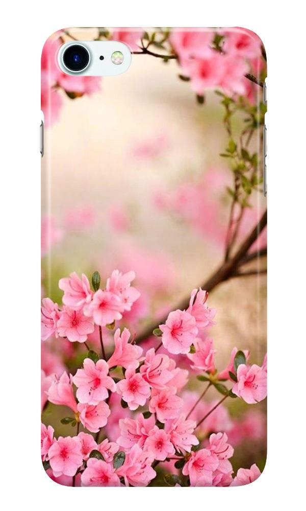Pink flowers Case for iPhone 7