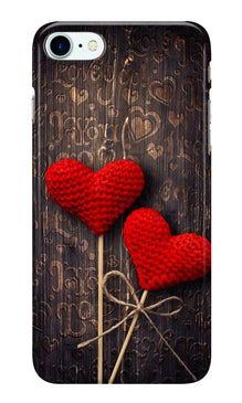 Red Hearts Case for iPhone 7