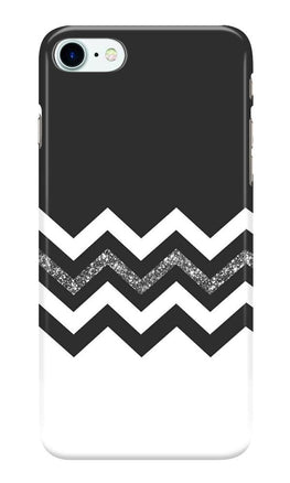 Black white Pattern2Case for iPhone 7