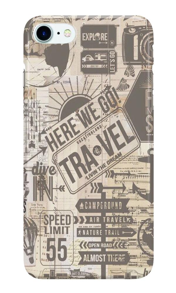 Travel Case for iPhone 7  (Design - 104)