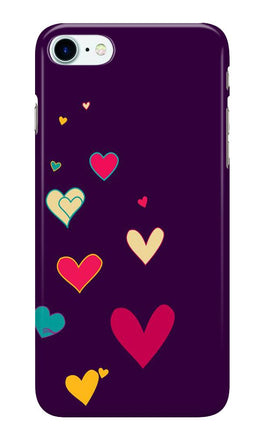 Purple Background Case for iPhone 7(Design - 107)