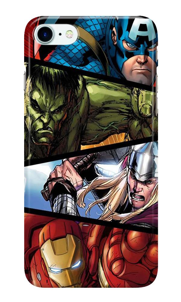 Avengers Superhero Case for iPhone 7  (Design - 124)