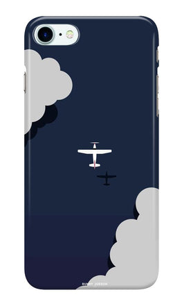 Clouds Plane Case for iPhone 7 (Design - 196)