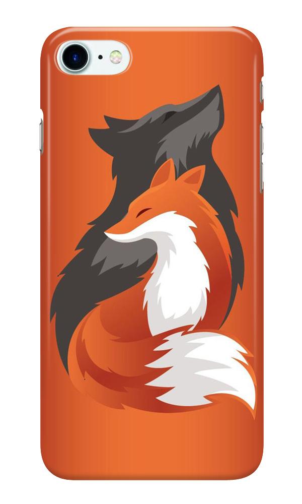 Wolf   Case for Iphone 7 (Design No. 224)