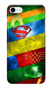 Superheros Logo Case for Iphone 7 (Design No. 251)