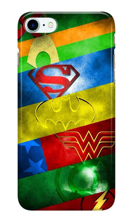Superheros Logo Case for Iphone 7 (Design No. 251)