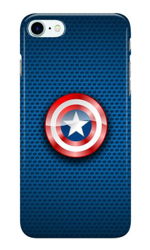 Captain America Shield Case for Iphone 7 (Design No. 253)