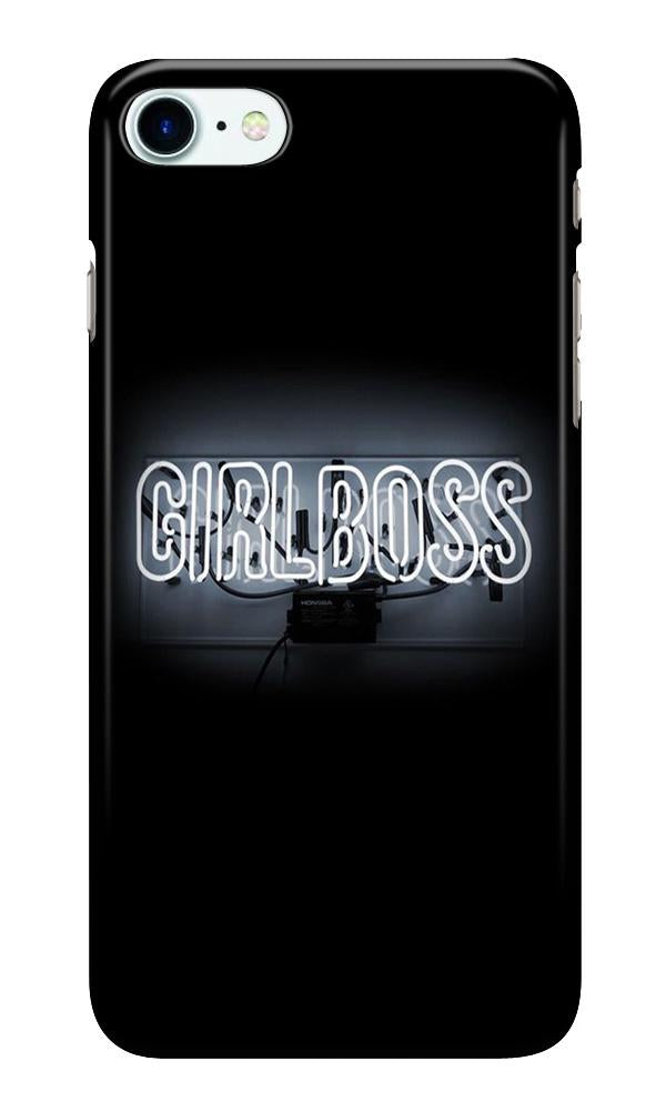 Girl Boss Black Case for Iphone 7 (Design No. 268)