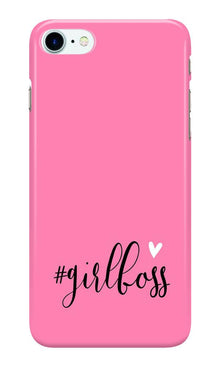 Girl Boss Pink Case for Iphone 7 (Design No. 269)