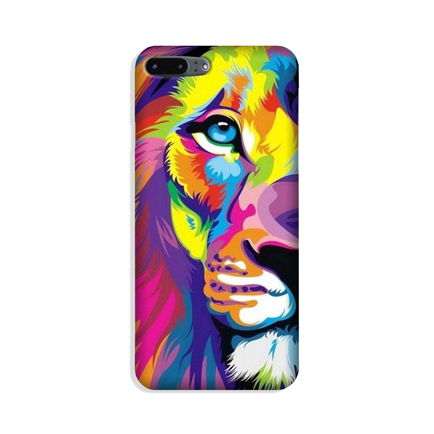 Colorful Lion Case for iPhone 8 Plus  (Design - 110)