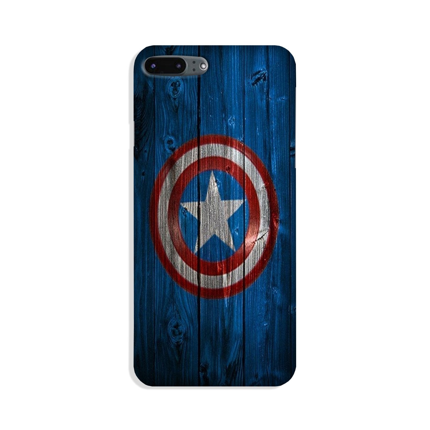 Captain America Superhero Case for iPhone 8 Plus  (Design - 118)