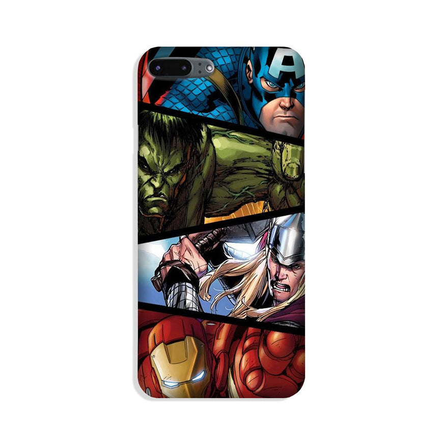 Avengers Superhero Case for iPhone 8 Plus  (Design - 124)