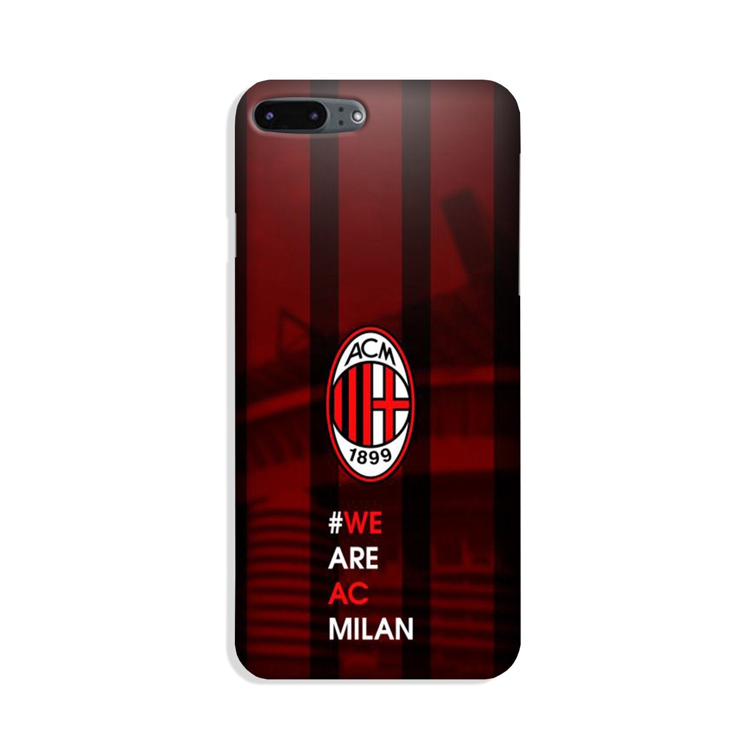 AC Milan Case for iPhone 8 Plus  (Design - 155)