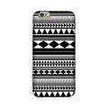 Black white Pattern Case for iPhone 8