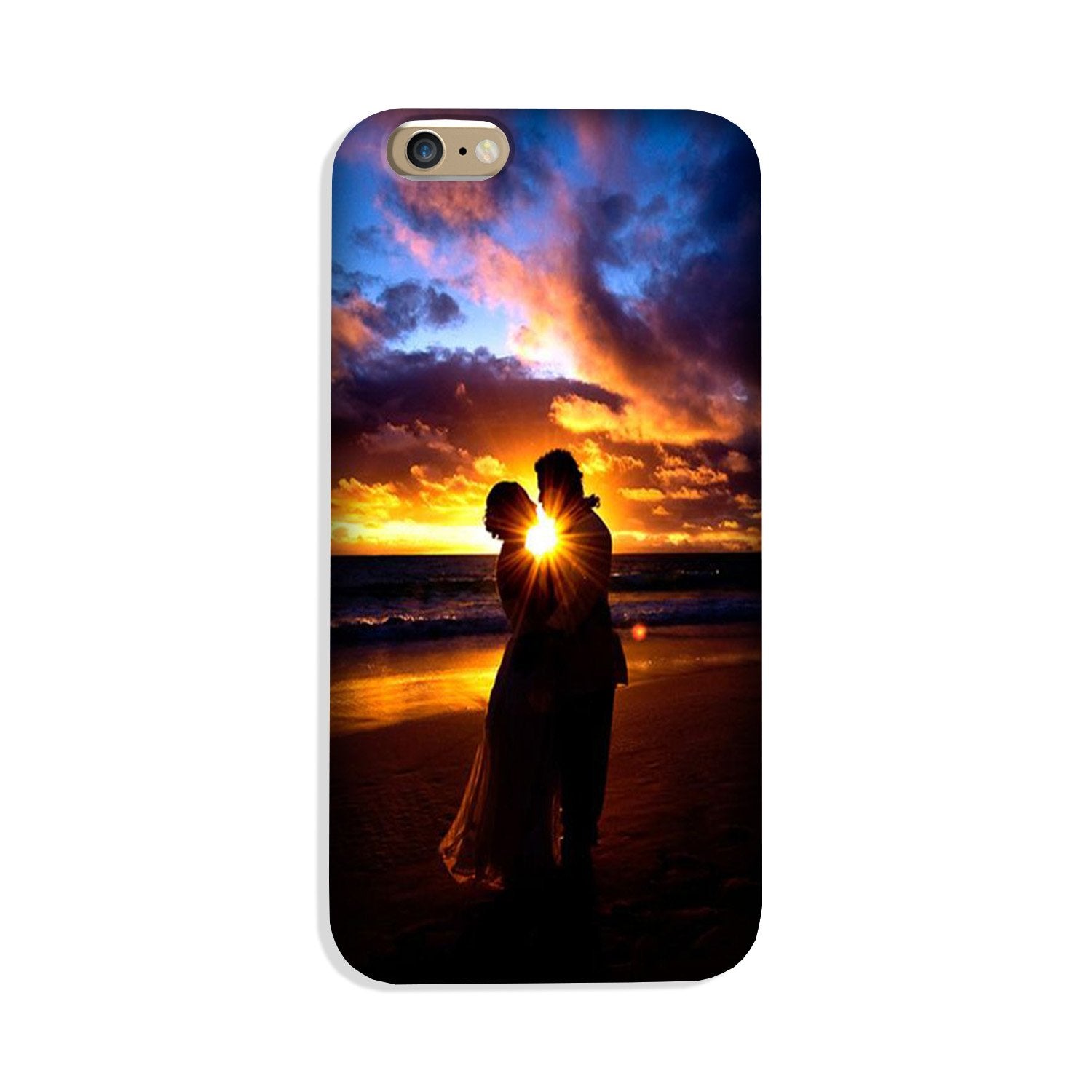 Couple Sea shore Case for iPhone 8