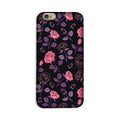 Rose Black Background Case for iPhone 8