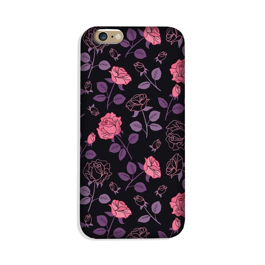 Rose Black Background Case for iPhone 8