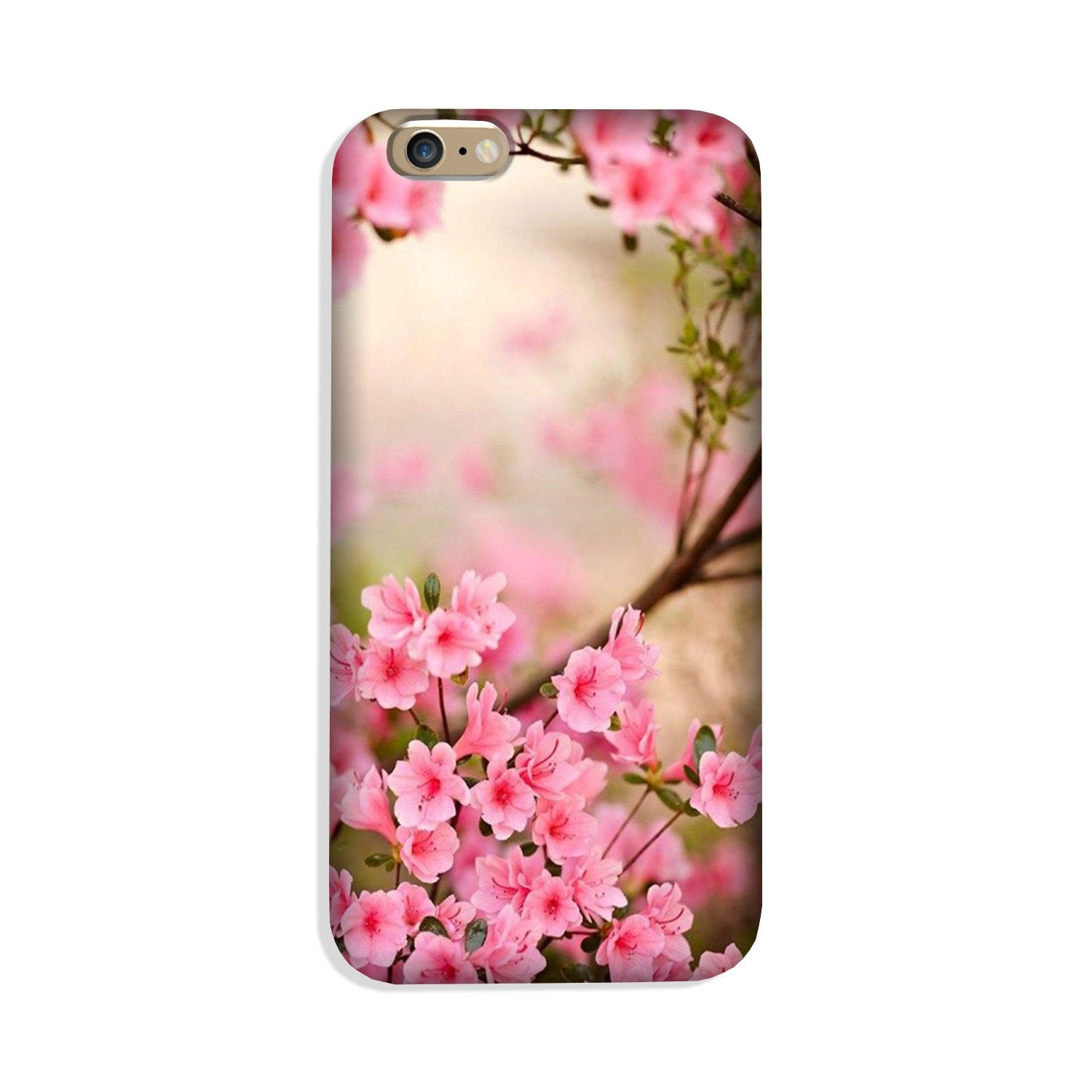 Pink flowers Case for iPhone 8