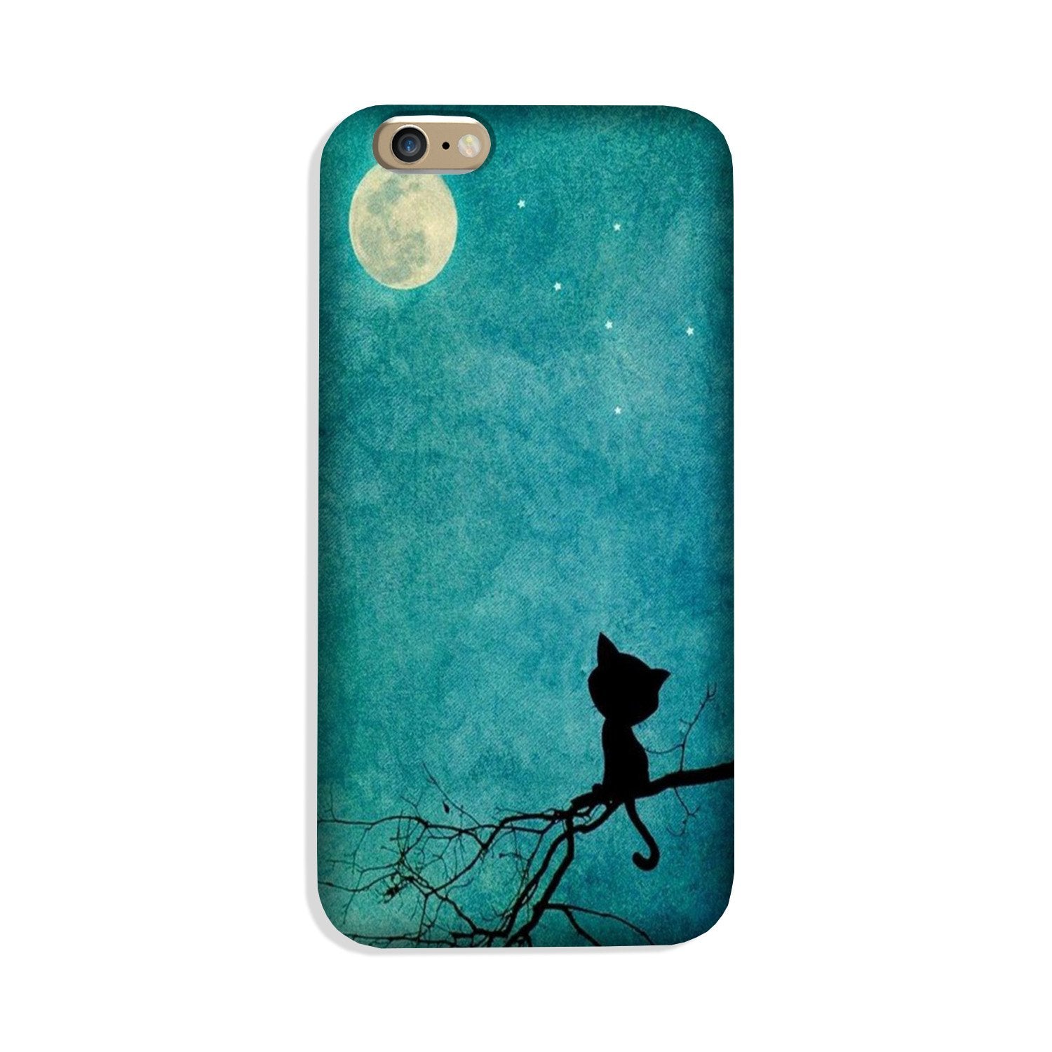 Moon cat Case for iPhone 8