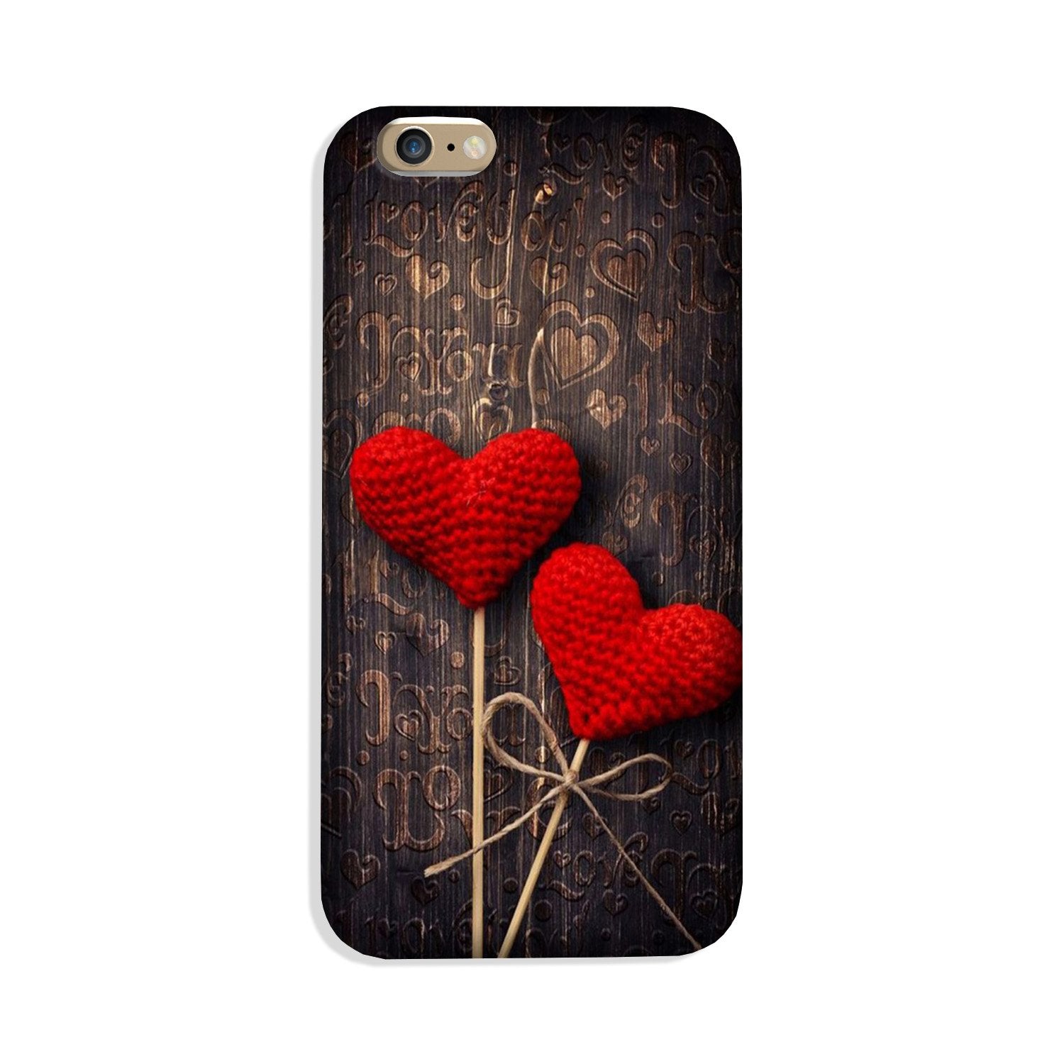 Red Hearts Case for iPhone 8